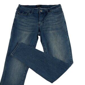 True Religion Jennie Curvy Super Skinny Jeans Women's Size 28 Medium Abyss Wash
